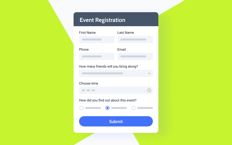 Registro de evento